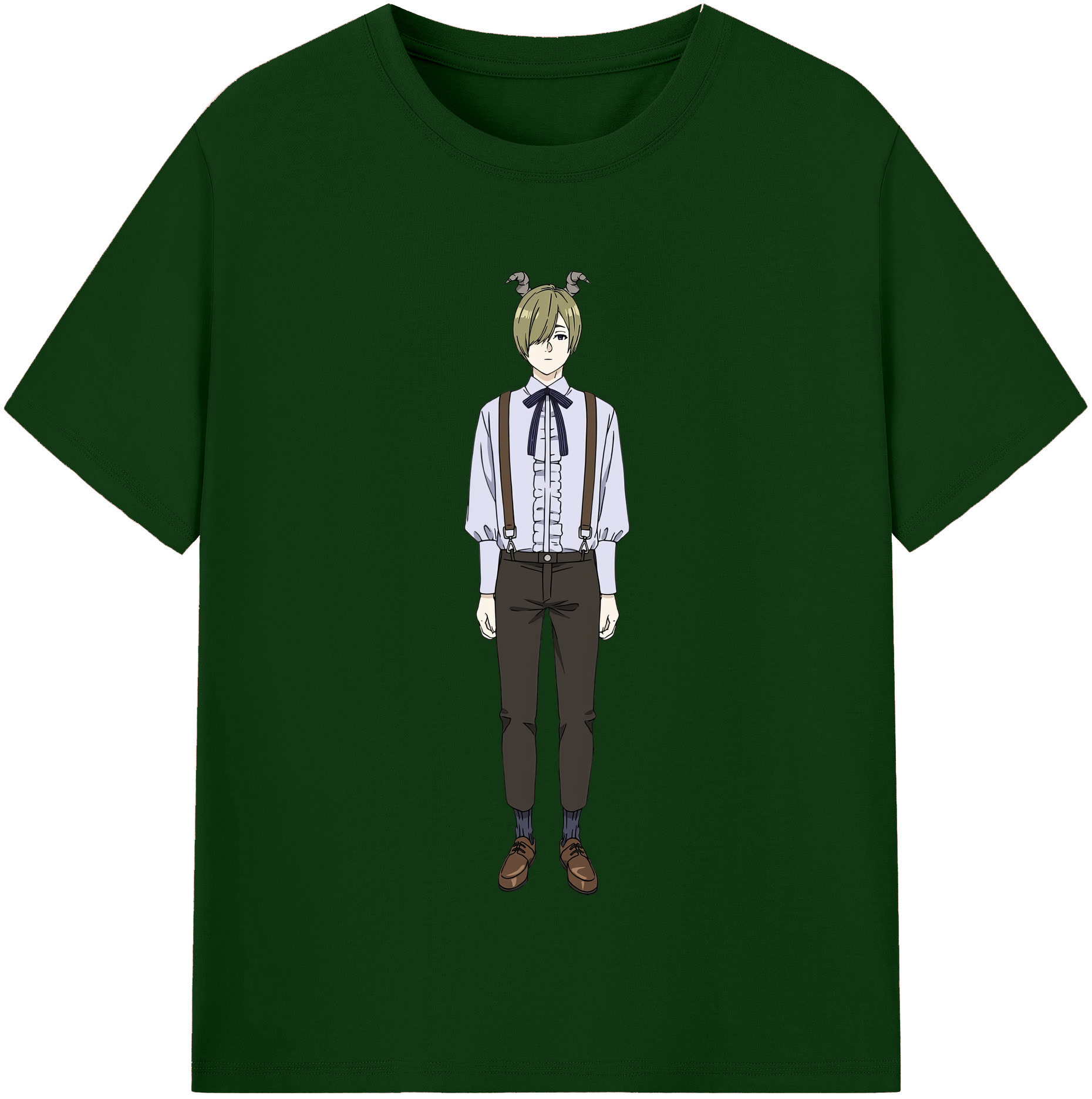 （画像用） 葬送のフリーレン Frieren 綿100％半袖Tシャツ（フロントプリント）